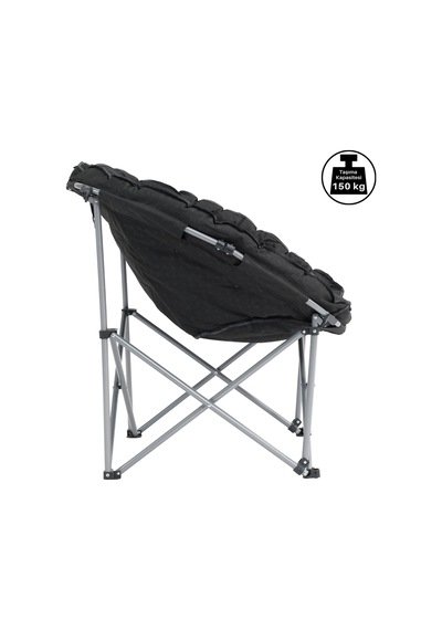Outwell Casilda Xl Deluxe Ultra Konforlu Katlanır Kamp Sandalyesi Siyah