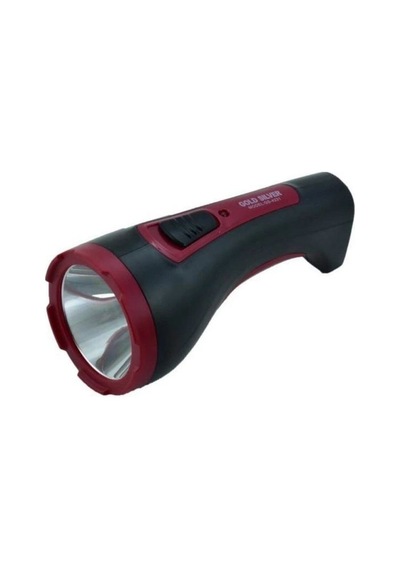 Gold Sılver Gs-4231 3 Watt Şarjlı El Feneri Açık Kırmızı