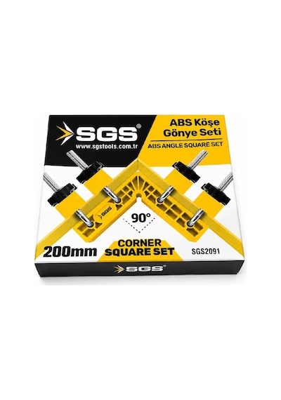 Sgs Sgs2091 Köşe Gönye Seti 200mm