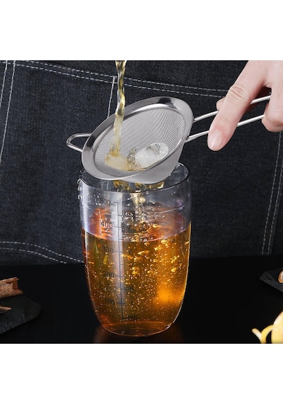 Hermosiey Kokteyl İnce Süzgeç Paslanmaz Çelik Konik Mesh Süzgeç Profesyonel Bar Aleti Diğer