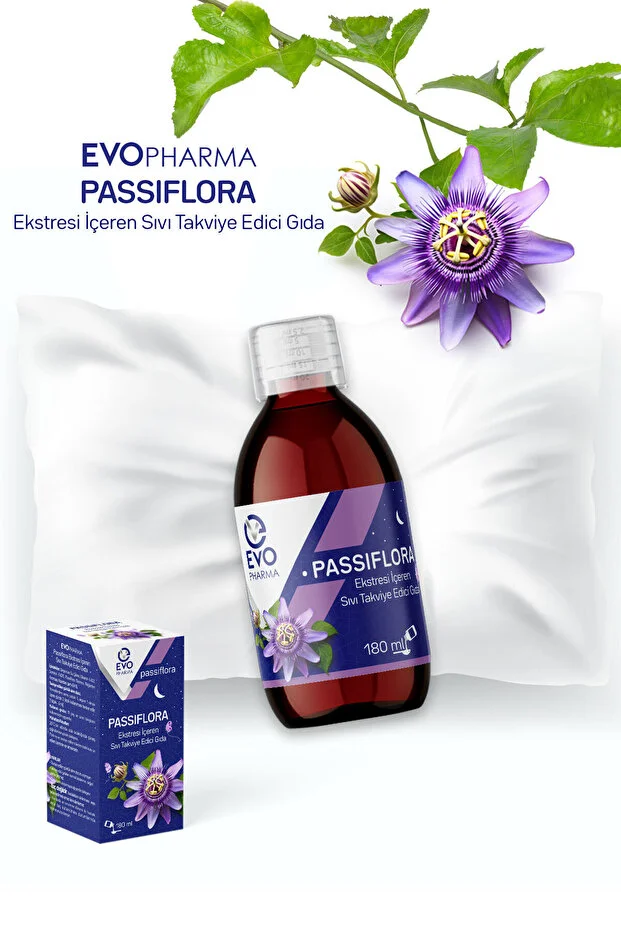 Passiflora Sıvı Takviye Edici Gıda 180 Ml