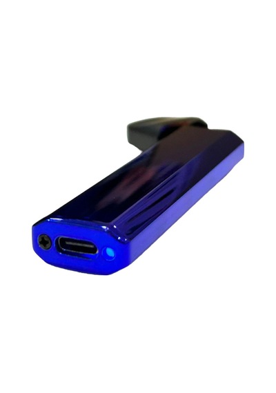Slim Mavi Şarjlı Çakmak 109487