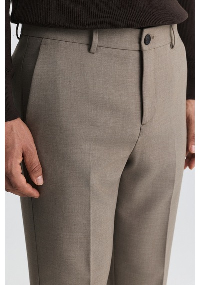 Antioch Comfort Slim Fit Pantolon Vizon