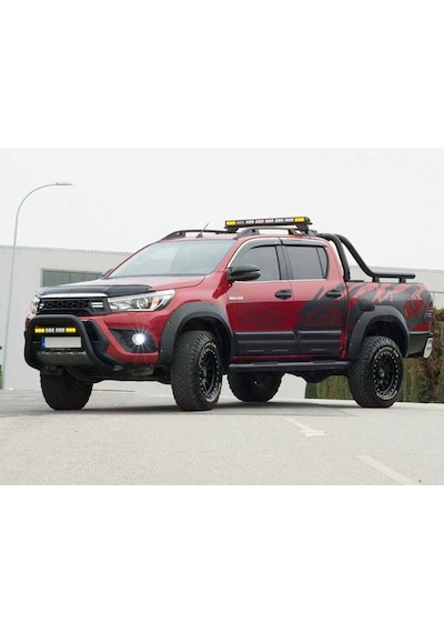 Toyota Hilux Pars Ön Koruma Çap:76 Siyah 2015-2020 Arası