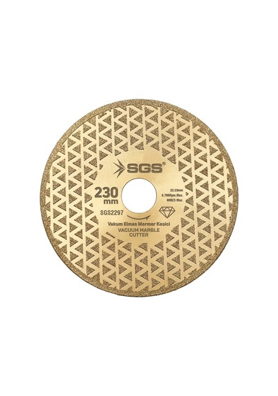 Sgs2297 Vakum Elmas Mermer Granit Seramik Kesici 230mm