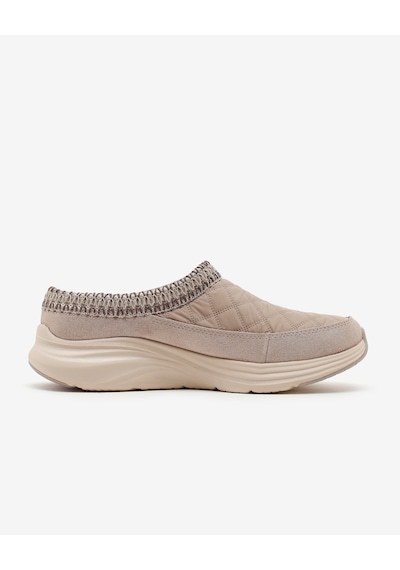 Skechers Contour Foam Boot - Cozy Fıt Cascade Kadın Bej Arkası Açık Spor Ayakkabı 168160 Tpe