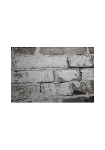 Tetik Tuğla Desenli Duvar Kağıdı, Gri-bej, 100 X 110 Diğer