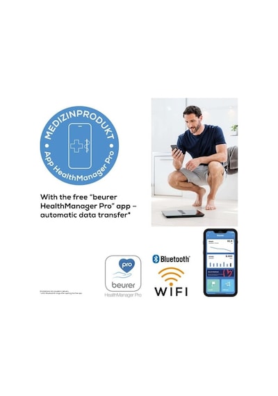 Beurer BF 980 Wifi Baglantılı Diyagnoz Tartı