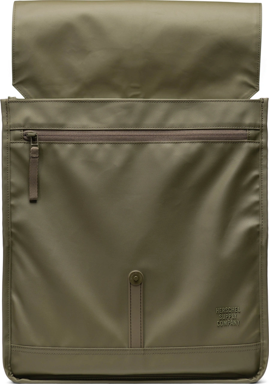 Herschel Supply Co. Herschel City Mıknatıslı Kapama Sırt Çantası Yeşil