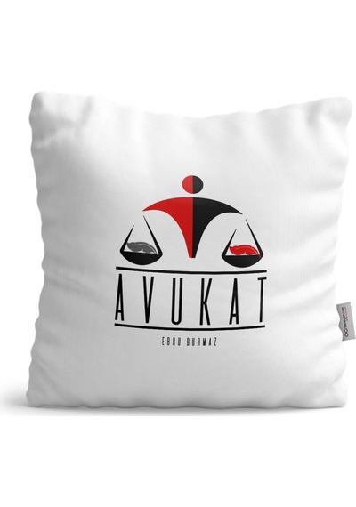 Kişiye Özel Mesleki Avukat Dekoratif Yastık - 8