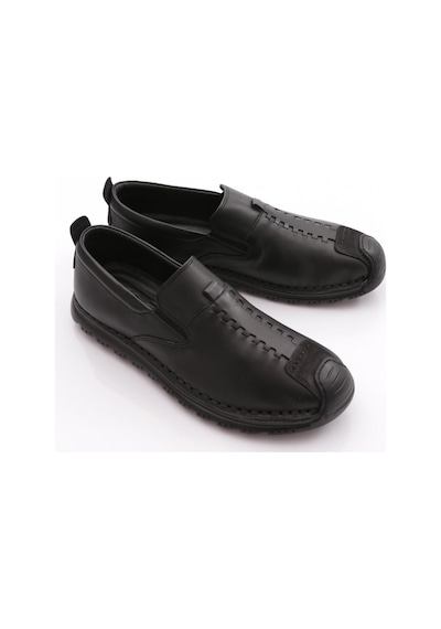 Dgn 9861 Erkek Comfort Ayakkabi Siyah Siyah