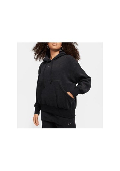 Nike Sportswear Phoenix Plush Oversize Şardonlu Sweatshirt siyah