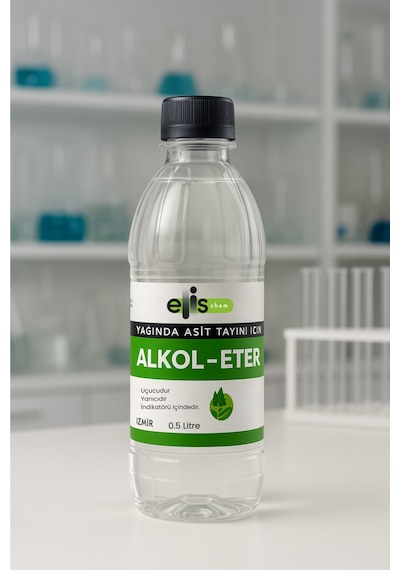 Zeytinyağı Tayini İçin Alkol- Eter 500 Ml
