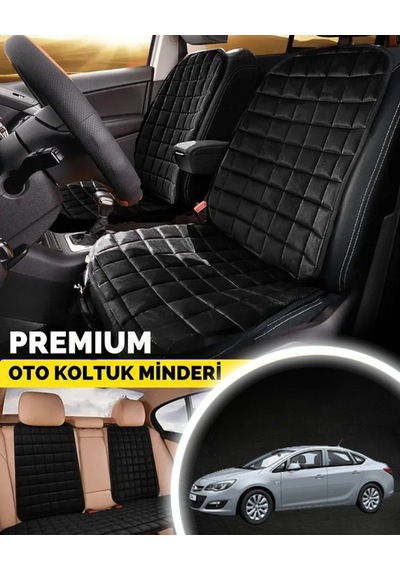 Opel Astra J 5 Koltuk Minder Ortopedik Cepli Araç Ve Kılıf Seti Tam Uyumlu,siyah Renk,konforlu Tasarım