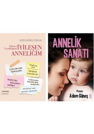 Iyileşen Çocukluğum Iyileşen Anneliğim + Annelik Sanatı 2 Kitap