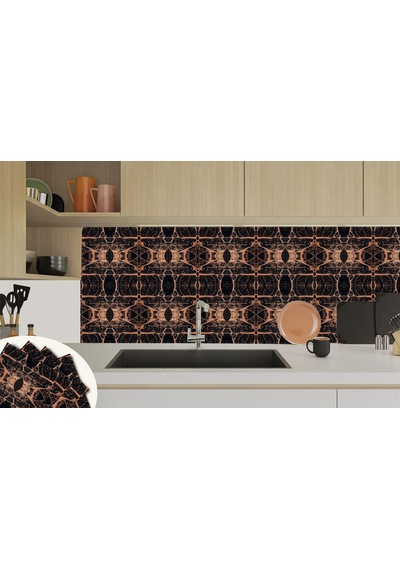 Tink Kendinden Yapışkanlı Mermer 07 Desenli Pvc Karo 30x30 Cm