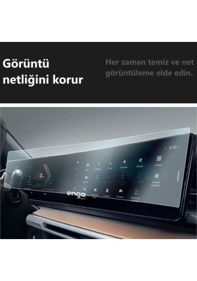 Ssangyong Musso Ev 12.3 Ekran Koruyucu Multimedya Gösterge ' Sadece Ekran Koruyucu