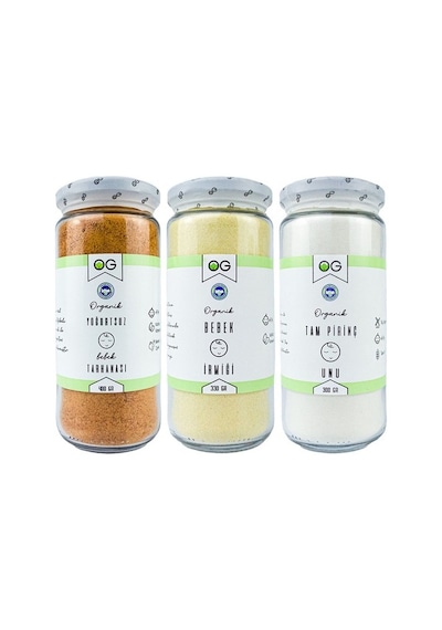 OG natural Organik Yoğurtsuz Bebek Tarhanası, Bebek İrmiği, Pirinç Unu Tarhana - İrmik