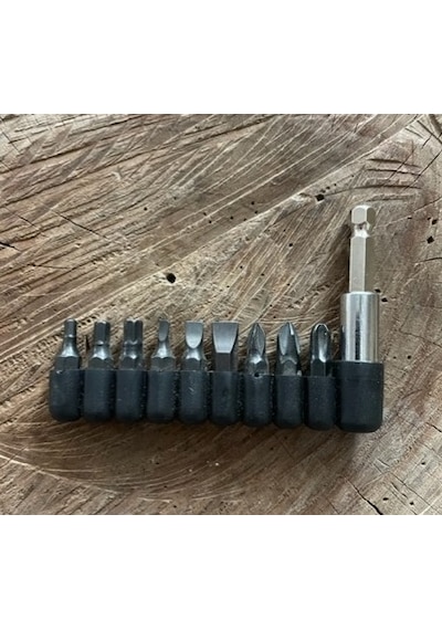 Sfd Yıldız Uç Seti Düz Alyan Uç Seti Yıldız Bits Uzatma Uç Seti 10pcs