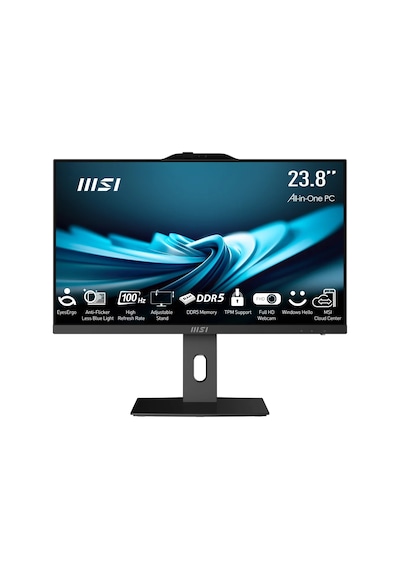 MSI PRO AP242P 14M-649XEU i5-14400 16 GB 512 GB SSD 23.8" Free Dos AIO Masaüstü Bilgisayar