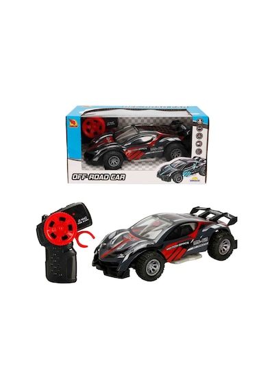Suncon 1:18 Sesli Ve Işıklı Uzaktan Kumandalı Off-road Araba 44650 Kırmızı Renkli