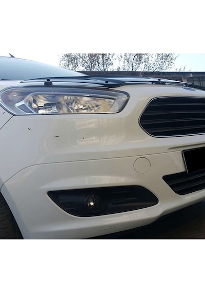 Ford Courier 2014 - 2020 Ön Kaput Koruyucu Rüzgarlığı Piano
