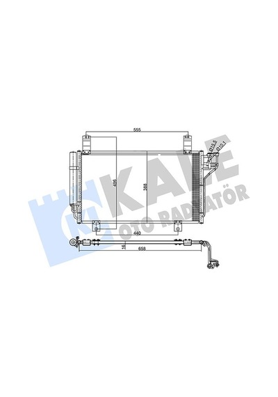 Kale Klıma Radyatoru Mazda Cx5 2.0 2011-/ Klr-357795