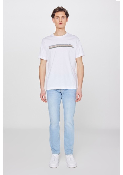 Lee Slim Fit Dar Kesim Normal Bel Dar Paça Extreme Motion Açık Mavi Esnek Jean Kot Pantolon Prince