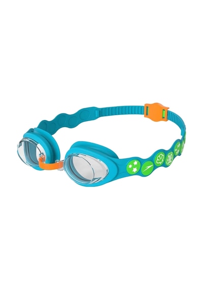 Speedo Sea Squad Spot Gog Iuju Unısex Çocuk Mavi Yüzücü Gözlüğü 006