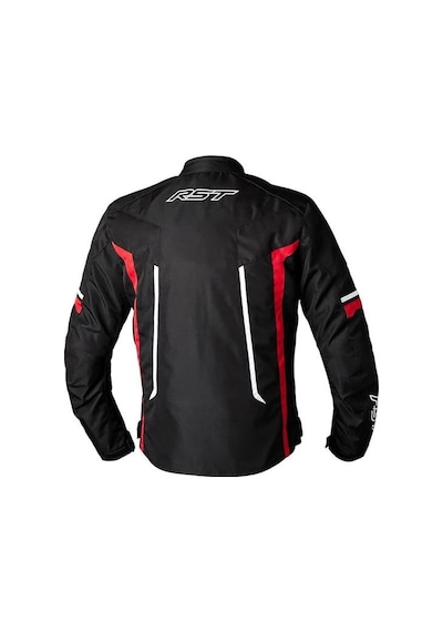 Rst Pilot Evo Mevsimlik Motosiklet Ceketi Siyah Beyaz Kırmızı