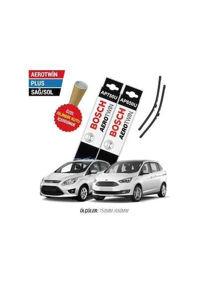 Bosch Aerotwin Plus Ford C-Max Silecek Takımı (2011-2017)