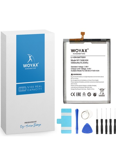 Woyax By Deji Samsung Galaxy Uyumlu A04 / A14 5G Premium Batarya Wt-s-w1