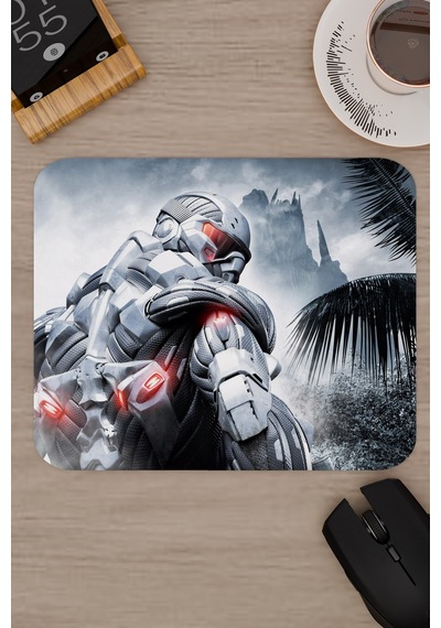 Crysis Kaymaz Dikişli Kauçuk Oyuncu Mousepad V3 - 22x18 Gaming Mouse Pad Fare Altlığı