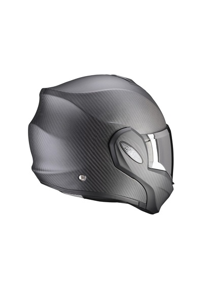 Scorpion Exo-tech Evo Carbon Çene Açılabilir Motosiklet Kaskı Mat Siyah Mat Siyah
