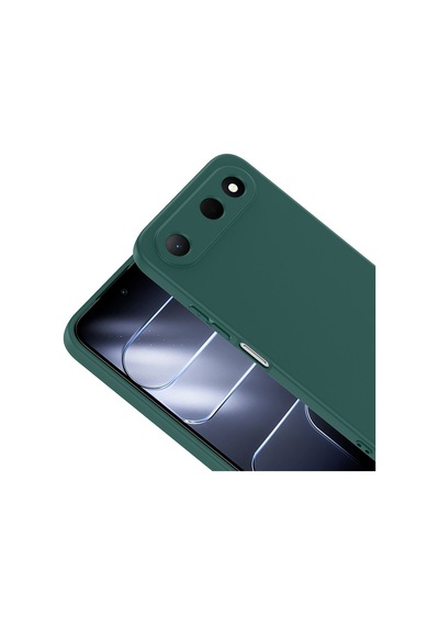 Tecno Spark 50 5g Kılıf Zore Mara Lansman Kapak Koyu Yeşil