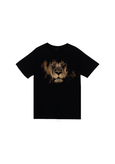 Aslan Baskılı T-Shirt