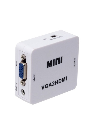 Vga To Hdmı Ses Çıkışlı Mini Model Dönüştürücü 4434