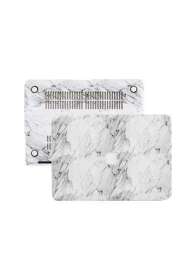 Apple Uyumlu MacBook Air Kılıf HardCase Touch ID A1932 A2179 A2337 F.Marble