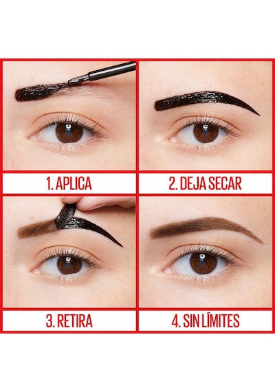 New York Tattoo Brow Geçici Kaş Dövmesi, Orta Ton, 4.9 Ml