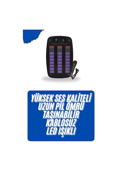 Kablosuz Hoparlör    Uyumlu iOs Ve Android Uyumlu Şarjlı Sd Kart Girişli Bluetooth Hoparlör