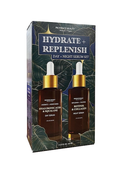 Provence Beauty Hyaluronic Acid & Squalane Gündüz Serumu 60 ML + Retinol & Collagen Gece Serumu 60 ML