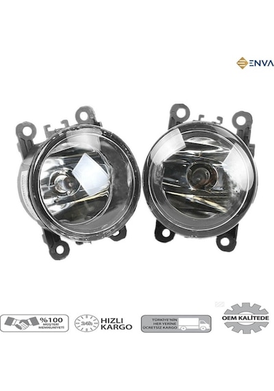 Peugeot 301 Sol + Sag Ön Sis Fari Lambasi Takimi 2012-2020 Ampull 422595589