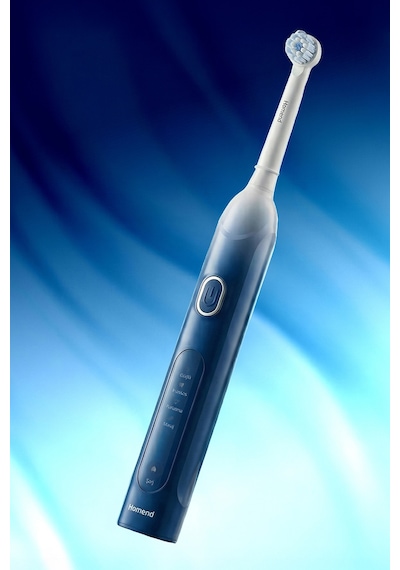 Brushboss 4701H 4 Modlu 21 Gün Kullanım Süreli Akıllı Zamanlayıcılı Şarjlı Diş Fırçası Mavi