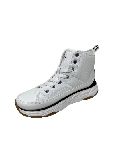 Kinetix Viole Boğazlı Kadın Sneaker Ayakkabı Ckr00692 Beyaz Siyah - Beyaz