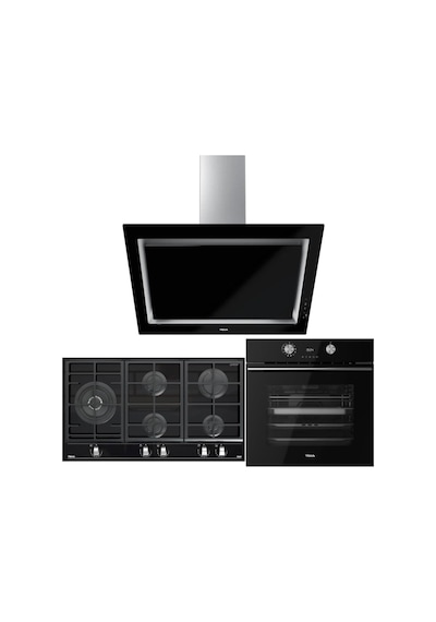 Teka HLB 8550 SC - GZC 95320 XBC BK - DLV 98660 BK TOS Siyah Ankastre Set