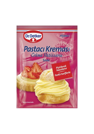 Dr. Oetker Pastacı Kreması 156g - Pratik Tatlı Ve Pasta Dolgusu 6'li Avantaj Paketi - 6 Adet Tarı