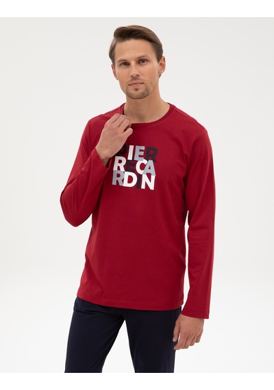 Pierre Cardin Erkek Bordo Pijama Takım 50322654-900 Bordo
