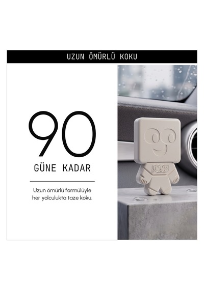 Vavana Jooy Araba Klima Kokusu 6'lı Set, 90 Gün Etkili Oto Kokusu Vanilya Sandal