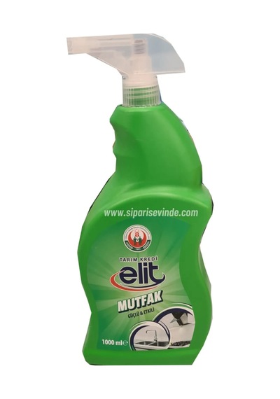 Elit Mutfak + Banyo + Yağ Çöz Yüzey Temizleyici Sprey 3 x 1 L