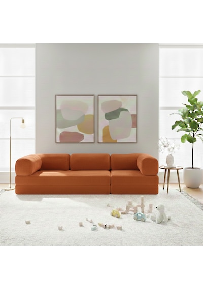 Linea Long 100 300 Sünger Koltuk Takımı Modüler Minder Dinlenme Köşesi Lacivert